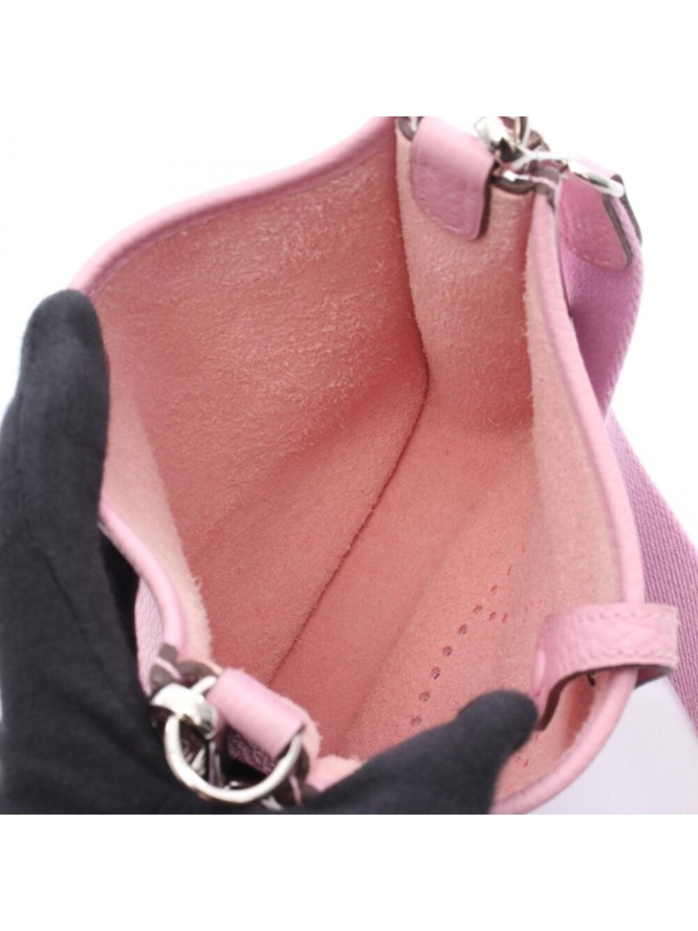 Hermes Shoulder Bag Evelyne TPM Movecil Vest Leather - Picture 3 of 7